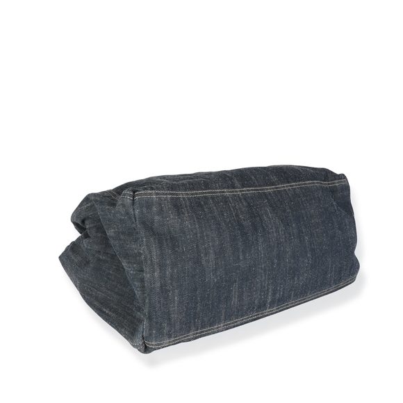 Chanel Blue Denim XL Coco Cabas Tote - Picture 6 of 7